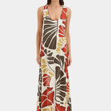 Julietta Scoop Neck Maxi Dress