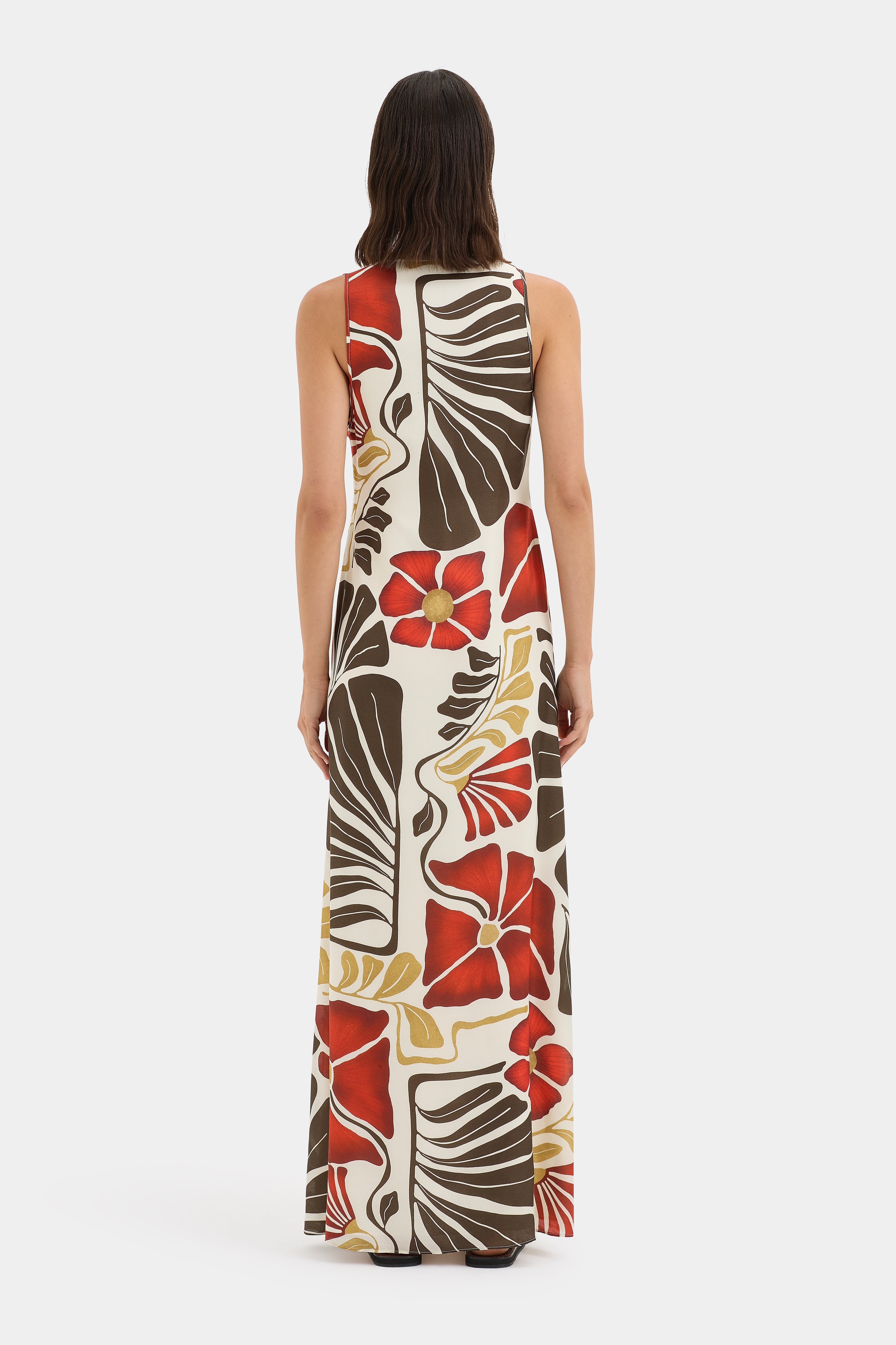 Julietta Scoop Neck Maxi Dress