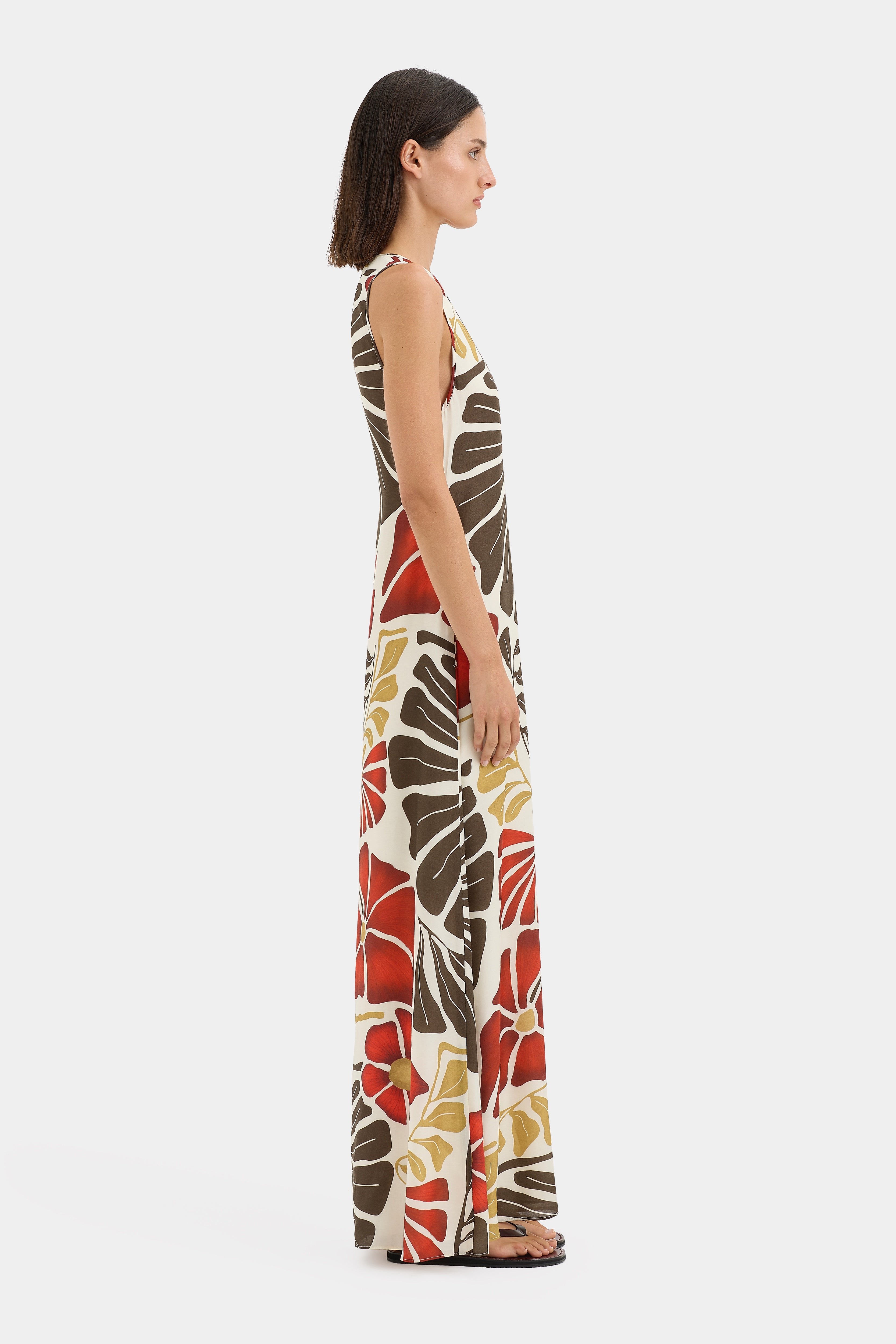 Julietta Scoop Neck Maxi Dress