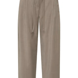 St Agni Tailored Barrel Pants | Light Taupe (PRE-ORDER)