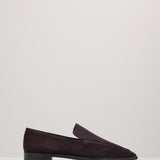 A.Emery Lane Loafer | Black Berry Suede