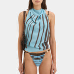Rioja Halter Scarf Top