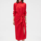 Oroton Silk Sarong Dress | Poppy