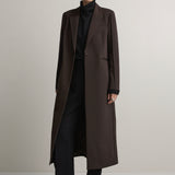 A.Emery Mylor Long Blazer | Bistre
