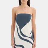 Lilou Strapless Midi Dress