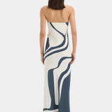 Lilou Strapless Midi Dress