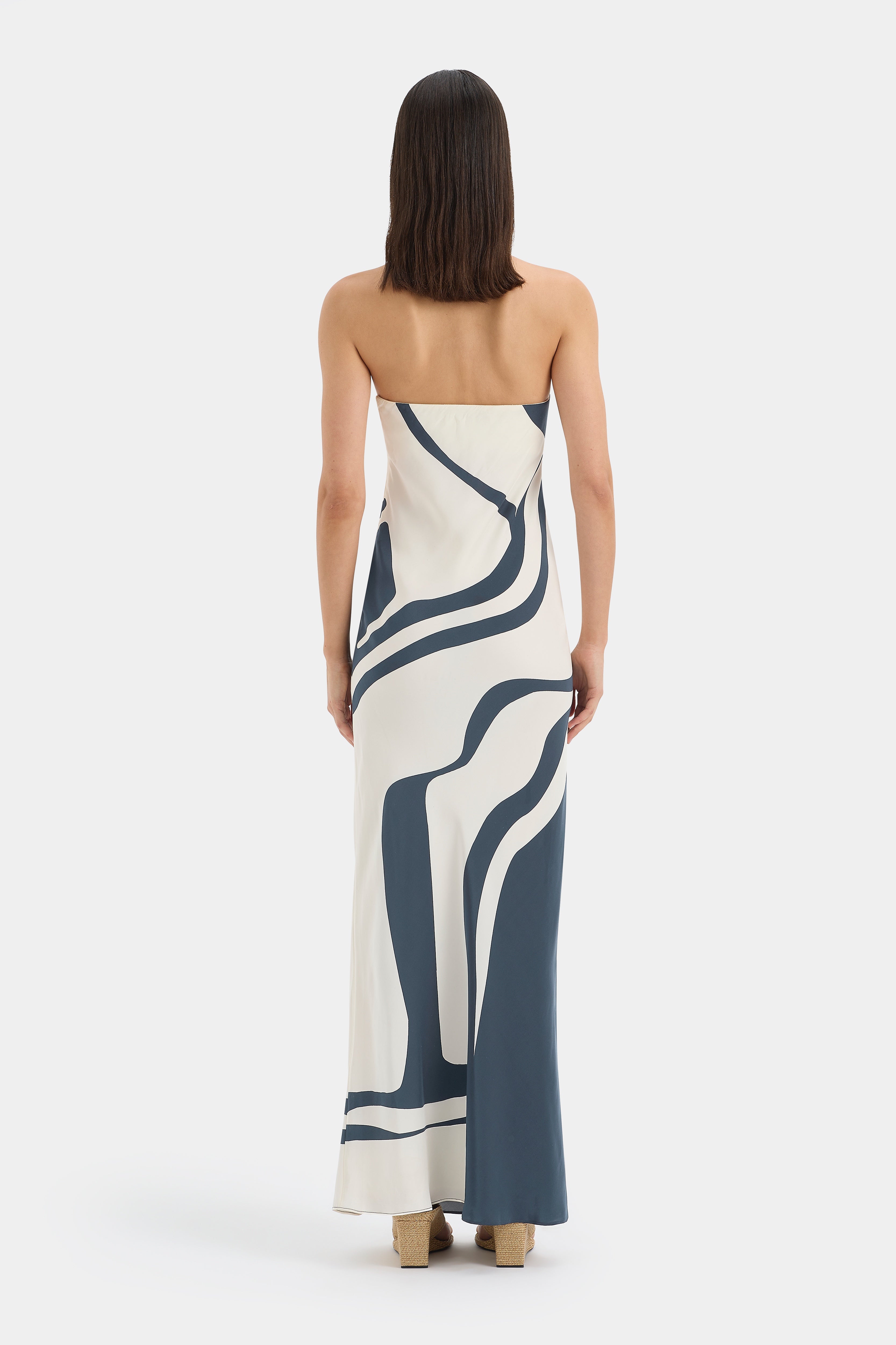 Lilou Strapless Midi Dress