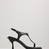 A.Emery Wanda Heeled Sandal | Black