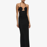 Bec + Bridge Delila Spiral Maxi Dress | Black