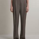 A.Emery Goddard Straight Pant | Shitake