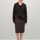 A.Emery The Lewis Knit | Mahogany