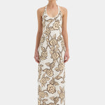 Elodie Halter Midi Dress