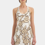 Elodie Halter Midi Dress
