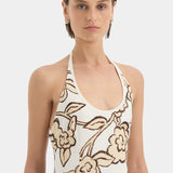 Elodie Halter Midi Dress