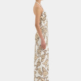 Elodie Halter Midi Dress