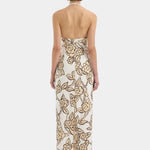 Elodie Halter Midi Dress
