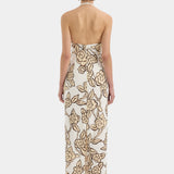 Elodie Halter Midi Dress