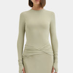 Milesi Twist Gown