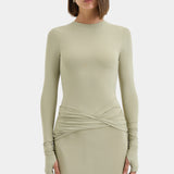 Milesi Twist Gown