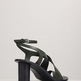 A.Emery Lulu Heeled Sandal | Forest