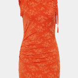 SIR. Blanca Mini Dress | Palmera Tangerine