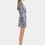 Lilia Ruffle Long Sleeve Mini Dress