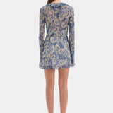 Lilia Ruffle Long Sleeve Mini Dress