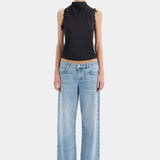Noria Halter Tie Top