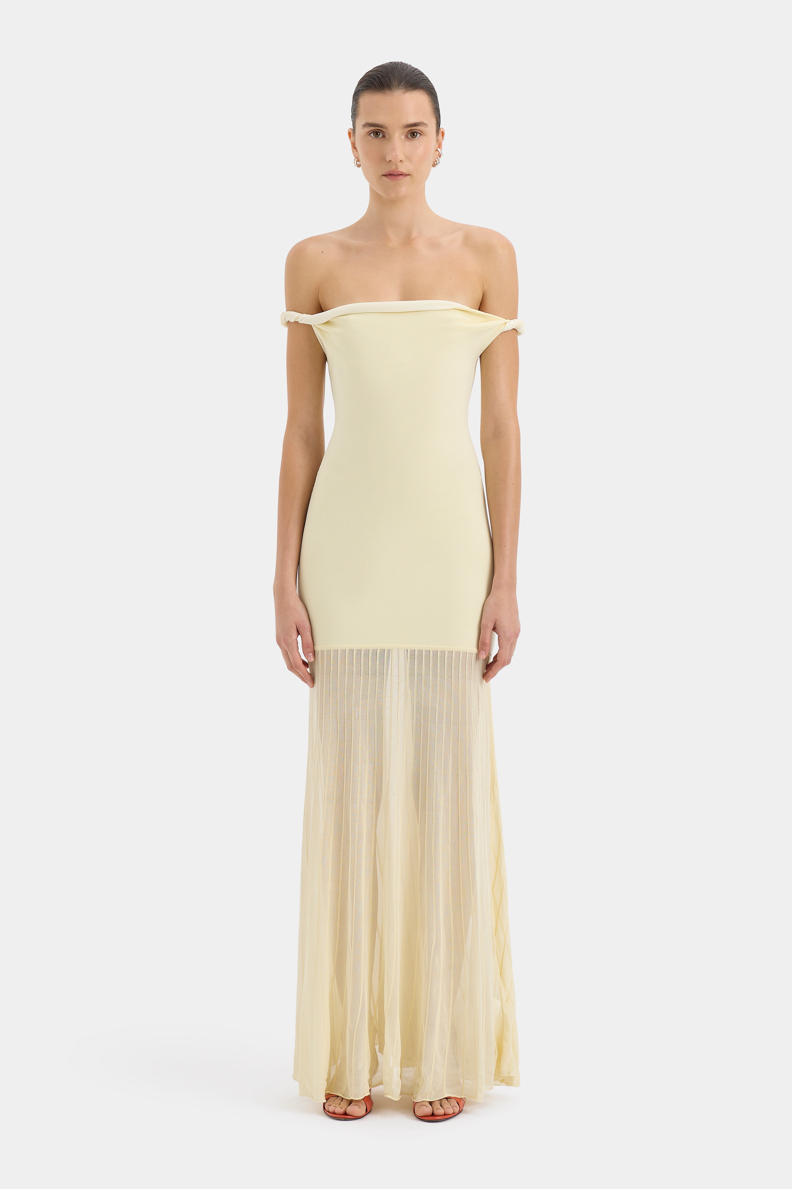 Elia Off Shoulder Twist Dress
