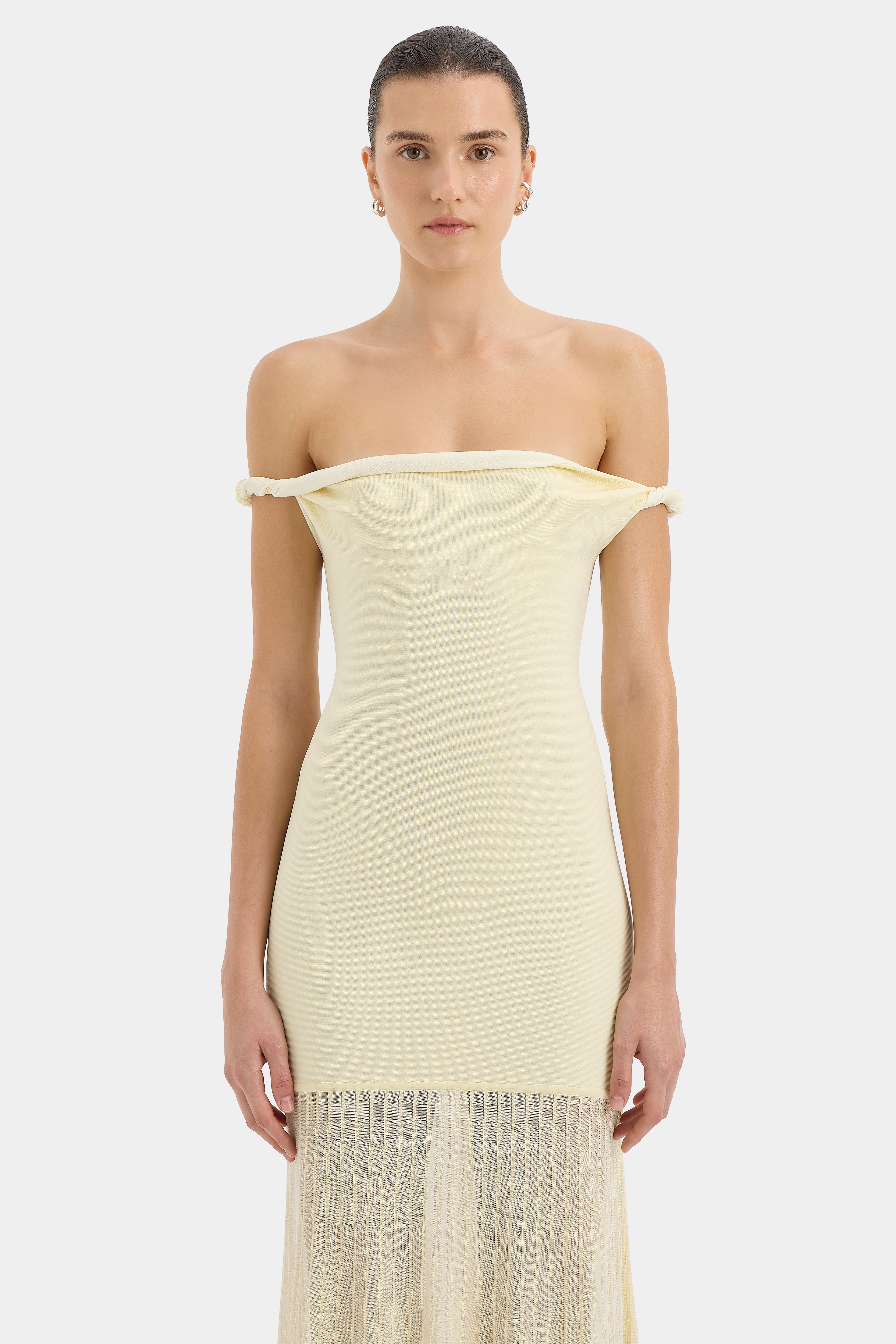 Elia Off Shoulder Twist Dress