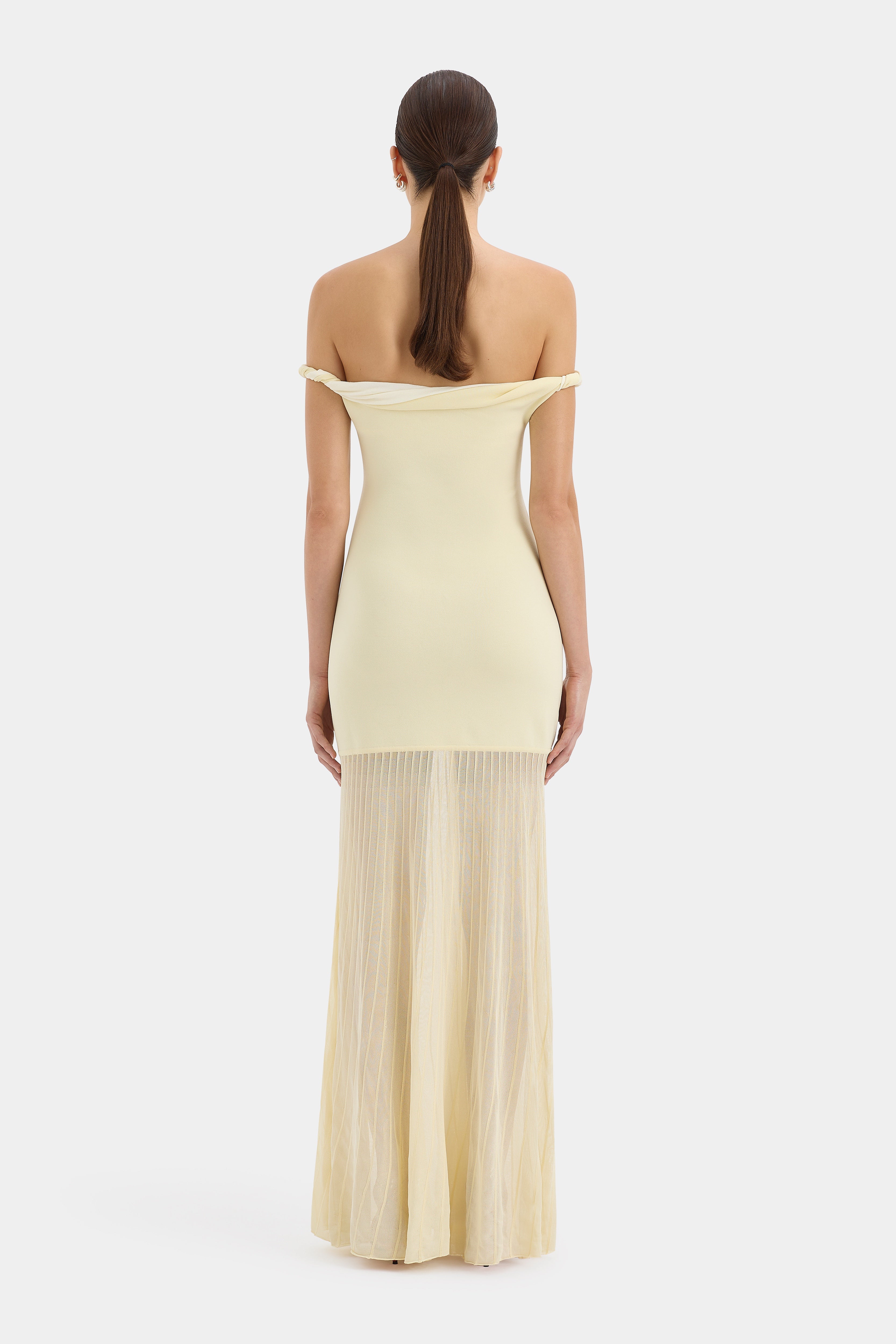 Elia Off Shoulder Twist Dress