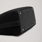 A.Emery Ellis Bag | Black Suede