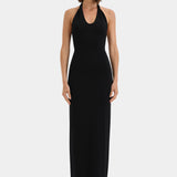 Solari Halter Twist Dress