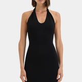 Solari Halter Twist Dress