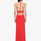 Bec + Bridge Xanthi V Neck Maxi Dress | Flame