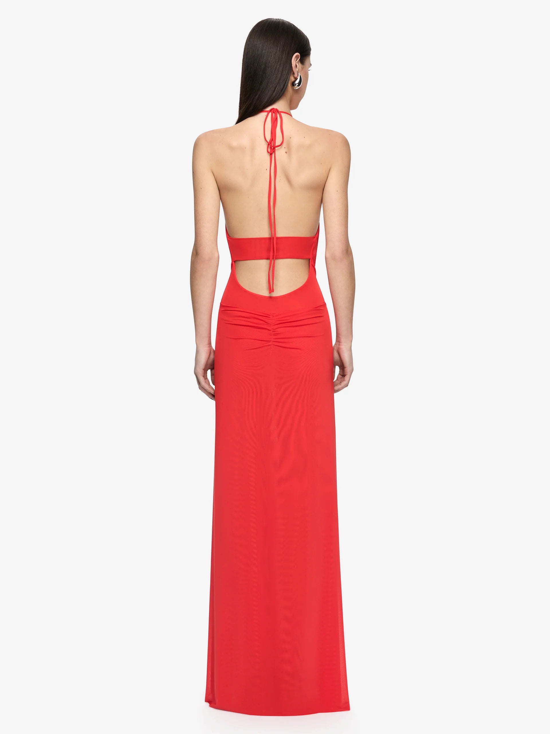 Bec + Bridge Xanthi V Neck Maxi Dress | Flame