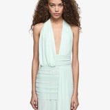 Bec + Bridge Wren Drape Maxi Dress | Spearmint (PRE-ORDER)