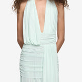 Bec + Bridge Wren Drape Maxi Dress | Spearmint (PRE-ORDER)