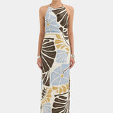 Lola Pleated Midi Dress