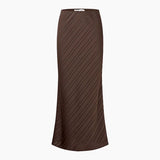 Samsoe Samsoe Saagneta Long Skirt | Mulch (PRE-ORDER)