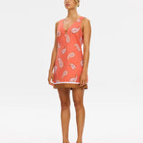 Kivari Ezra Mini Dress | Coral