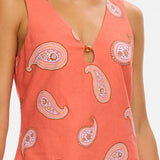 Kivari Ezra Mini Dress | Coral