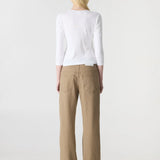 Bassike Low Rise Jean | Tan