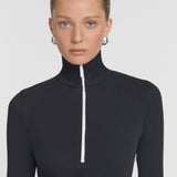 Viktoria & Woods Summit Rib Turtleneck | Black
