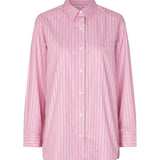 Samsoe Samsoe Salova Shirt | Orchid Smoke Stripe