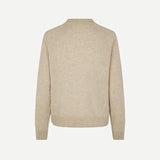 Samsoe Samsoe Boston O-Neck | Cream Melange