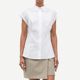 Samsoe Samsoe Satolina Shortsleeve Shirt | White