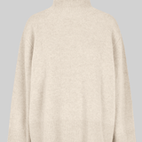 Second Female Alpha Knit T-Neck | Pumice Stone