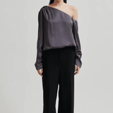 Second Female Livo One Shoulder Blouse | Iron Gate