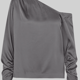 Second Female Livo One Shoulder Blouse | Iron Gate